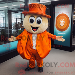 Orange Oyster maskot...