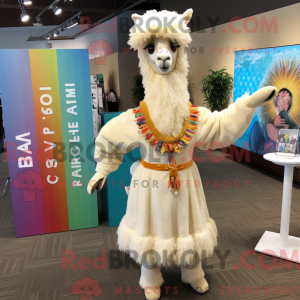 Disfraz de mascota Llama...