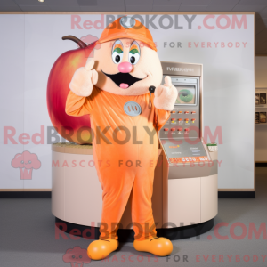Peach Phone maskot kostume...