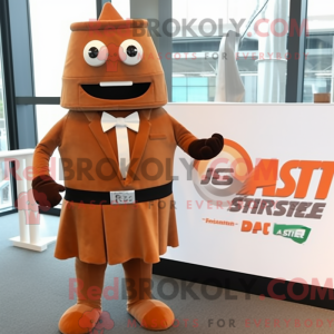 Costume de mascotte de Rust...