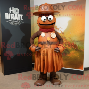 Costume de mascotte de Rust...
