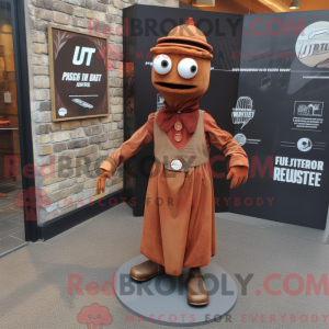 Costume de mascotte de Rust...