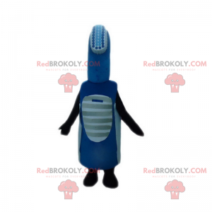 Electric toothbrush mascot - Redbrokoly.com