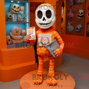 Postava maskota Orange...