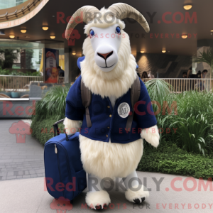 Navy Angora...