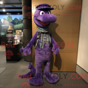Purple Loch Ness Monster...