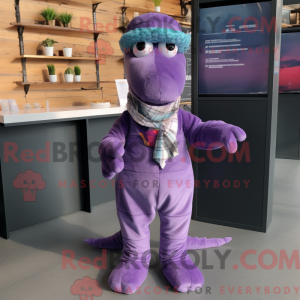 Purple Loch Ness Monster...
