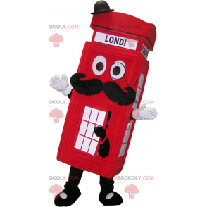 Englisches Telefonzellenmaskottchen - Redbrokoly.com