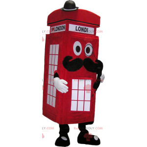 Engelsk telefonkabine maskot - Redbrokoly.com