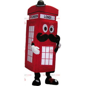 Englisches Telefonzellenmaskottchen - Redbrokoly.com