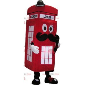 English telephone booth mascot - Redbrokoly.com