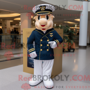 Disfraz de mascota de Navy...