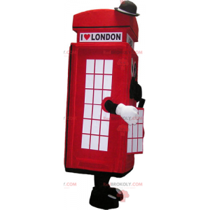 Englisches Telefonzellenmaskottchen - Redbrokoly.com
