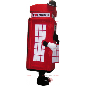 Englisches Telefonzellenmaskottchen - Redbrokoly.com