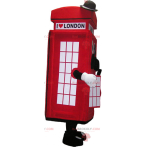 Mascotte cabine téléphonique anglaise - Redbrokoly.com