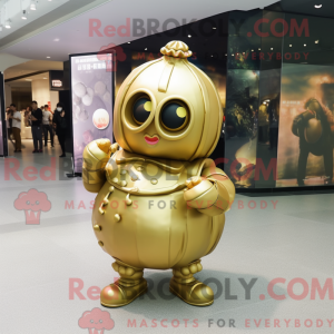 Personaggio mascotte Gold...