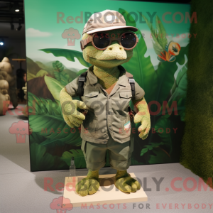 Costume mascotte de lézard...