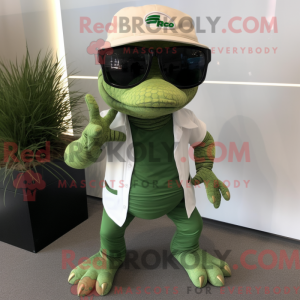 Costume mascotte de lézard...