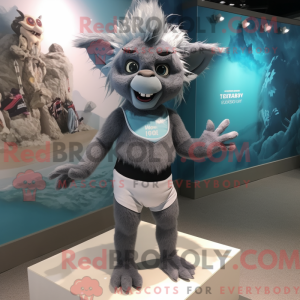 Gray Gargoyle mascot...