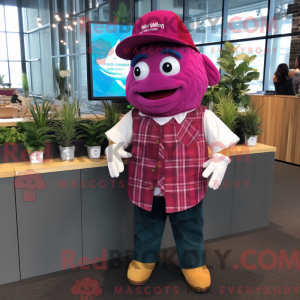 Magenta Fish Tacos maskot...
