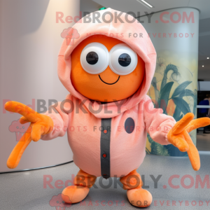Peach Spider mascot costume...