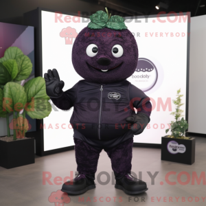 Black Raspberry mascot...