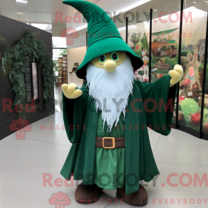 Forest Green Wizard maskot...