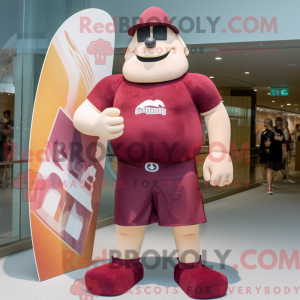 Disfraz de mascota Maroon...