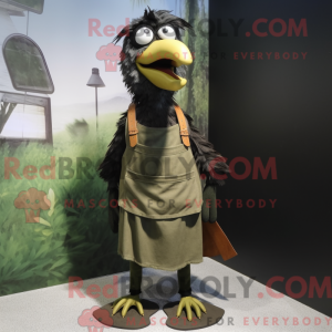 Postava maskota Olive Crow...