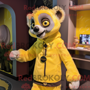 Disfraz de mascota Lemur...