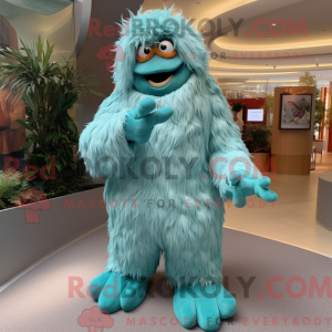 Blågrønn Yeti...