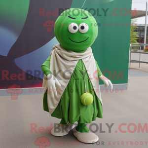 Olive Petanque Ball mascot...