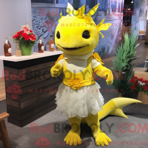 Disfraz de mascota Axolotl...