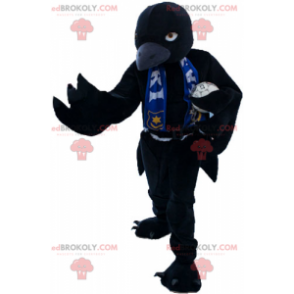 Mascotte corbeau joueur de Rugby - Redbrokoly.com