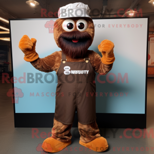Rust Cupcake maskot kostume...