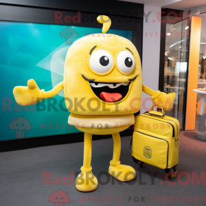 Lemon Yellow Burgers mascot...