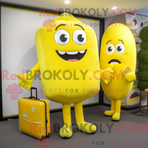 Lemon Yellow Burgers mascot...