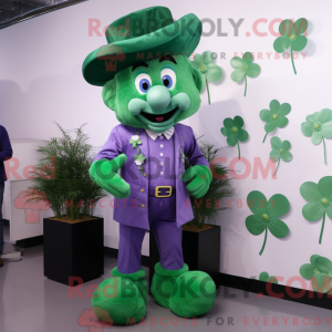Lavender Bunch Of Shamrocks...