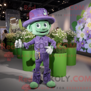 Lavender Bunch Of Shamrocks...