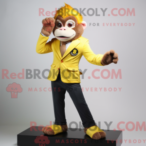 Gul abe maskot kostume...
