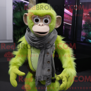 Limegrønn Macaco Capuchinho...