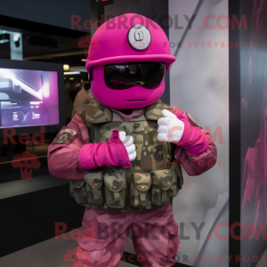 Magenta Army Soldier...