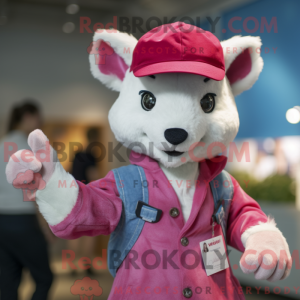 Disfraz de mascota Magenta...