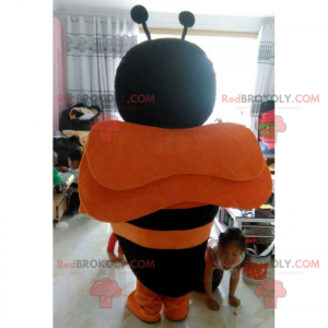 Mascotte d'abeille orange - Redbrokoly.com