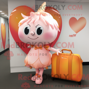 Costume de mascotte Peach...