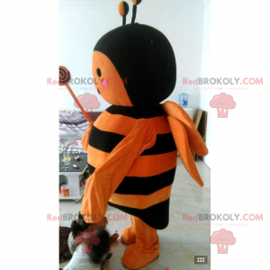 Orangenbienenmaskottchen - Redbrokoly.com