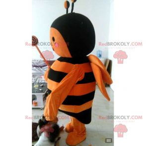 Orange bi maskot - Redbrokoly.com
