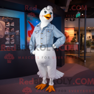 White Dove mascottekostuum...