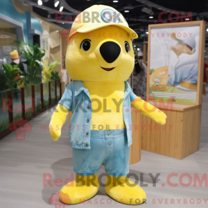 Lemon Yellow Seal maskot...