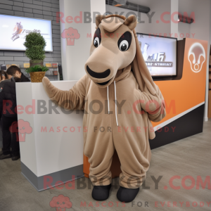 Tan Mare Maskottchen Kostüm...